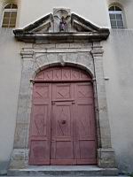 Aubenas, Ancienne chapelle des cordeliers, Porte